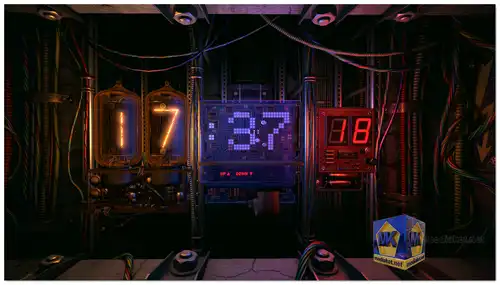 Digital Clock 3D Screensaver screenshot