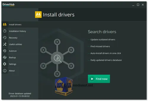 DriverHub screenshot