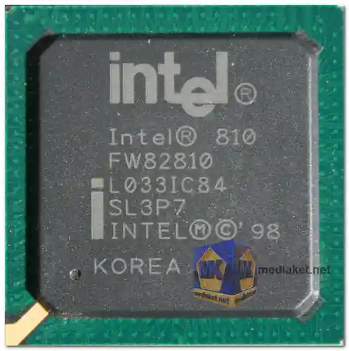 Image de la carte graphiques Intel(R) 810/810E/815/815E/815EM