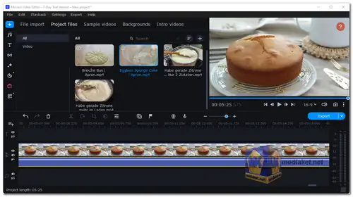 Movavi Video Editor Plus screenshot