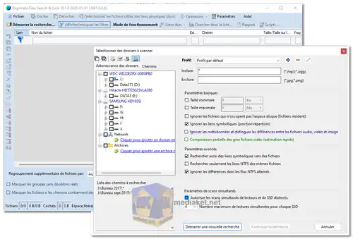 Duplicate Files Search & Link screenshot