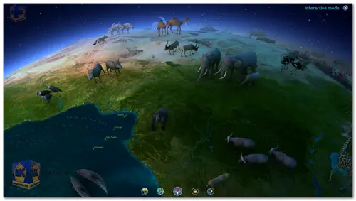 Animal World 3D Screensaver screenshot