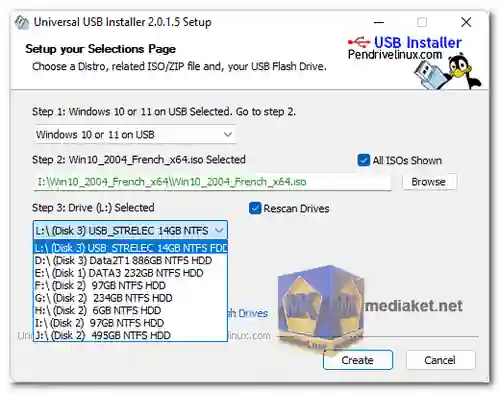 USB Installer v2.0.1.5 Free - mediaket