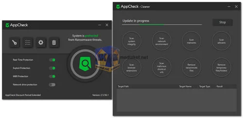 AppCheck Anti-Ransomware Screenshot