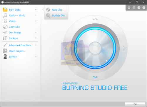 Ashampoo Burning Studio Free  - mediaket