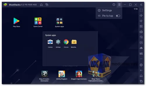 BlueStacks App Player screenshot