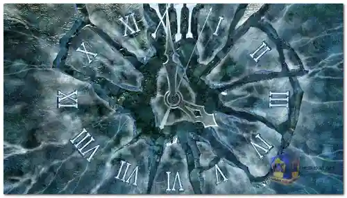 Ice Clock 3D Screensaver screenshot