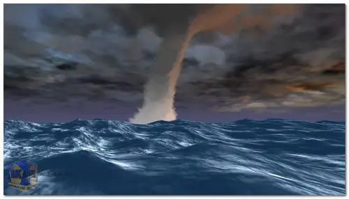 Sea Storm 3D Screensaver screenshot
