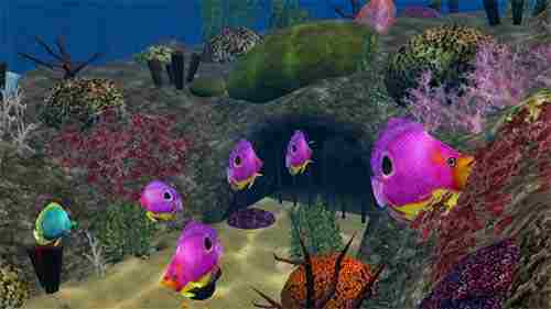 3D Aquatic Life Screensaver - Fish 