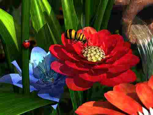 Garden Flower 3D Ecran de veille